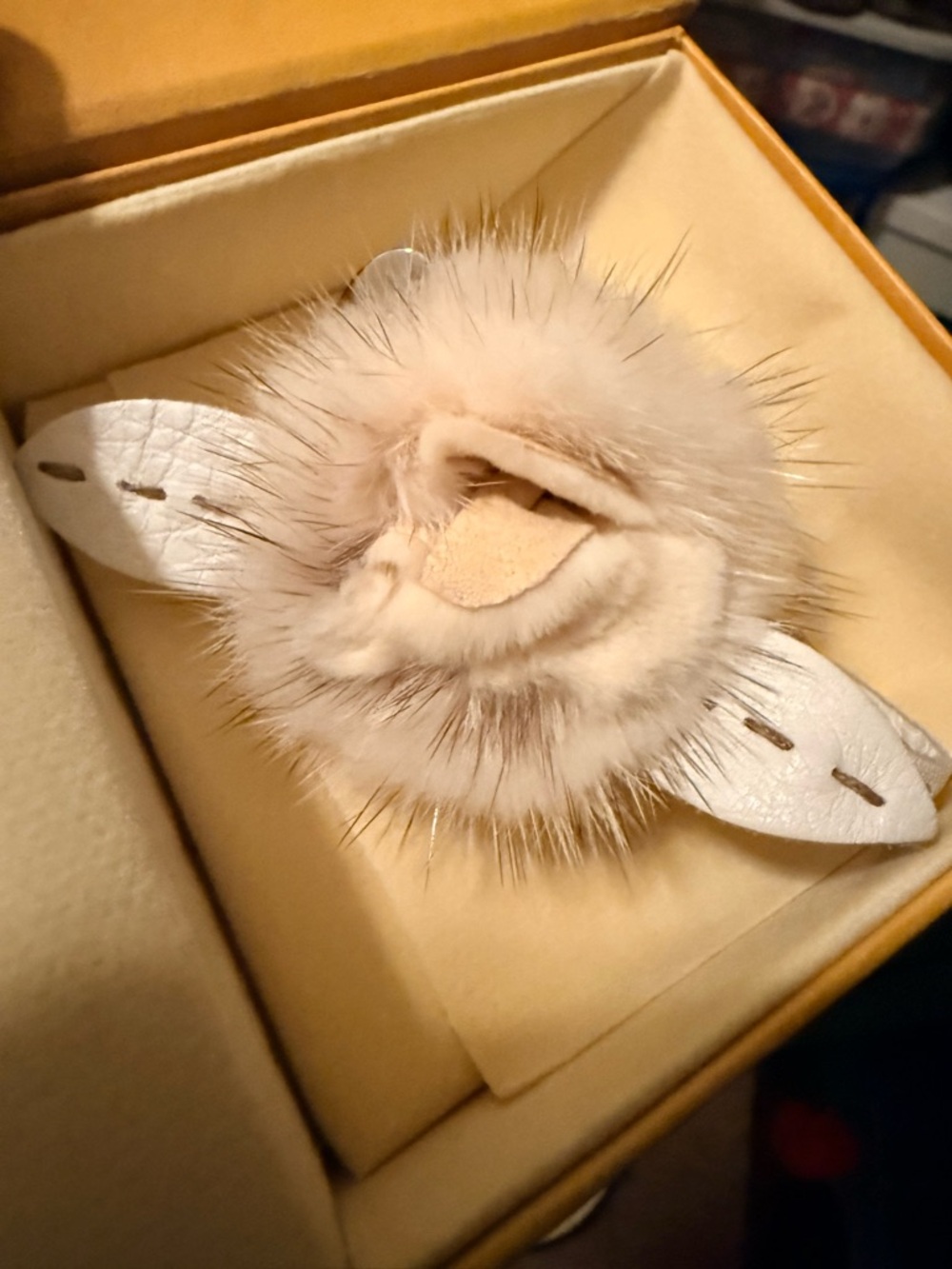 *Rare* Fendi Selleria - Mink Wrap Bracelet w/ box and dust bag!